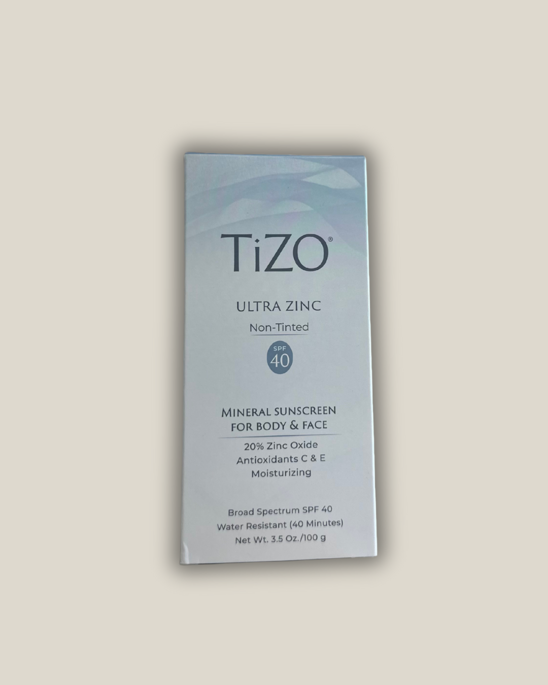 Tizo Non-Tinted Mineral SPF 40